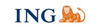 Logo of ing, featuring the letters "ing" in blue next to an orange lion sitting upright.